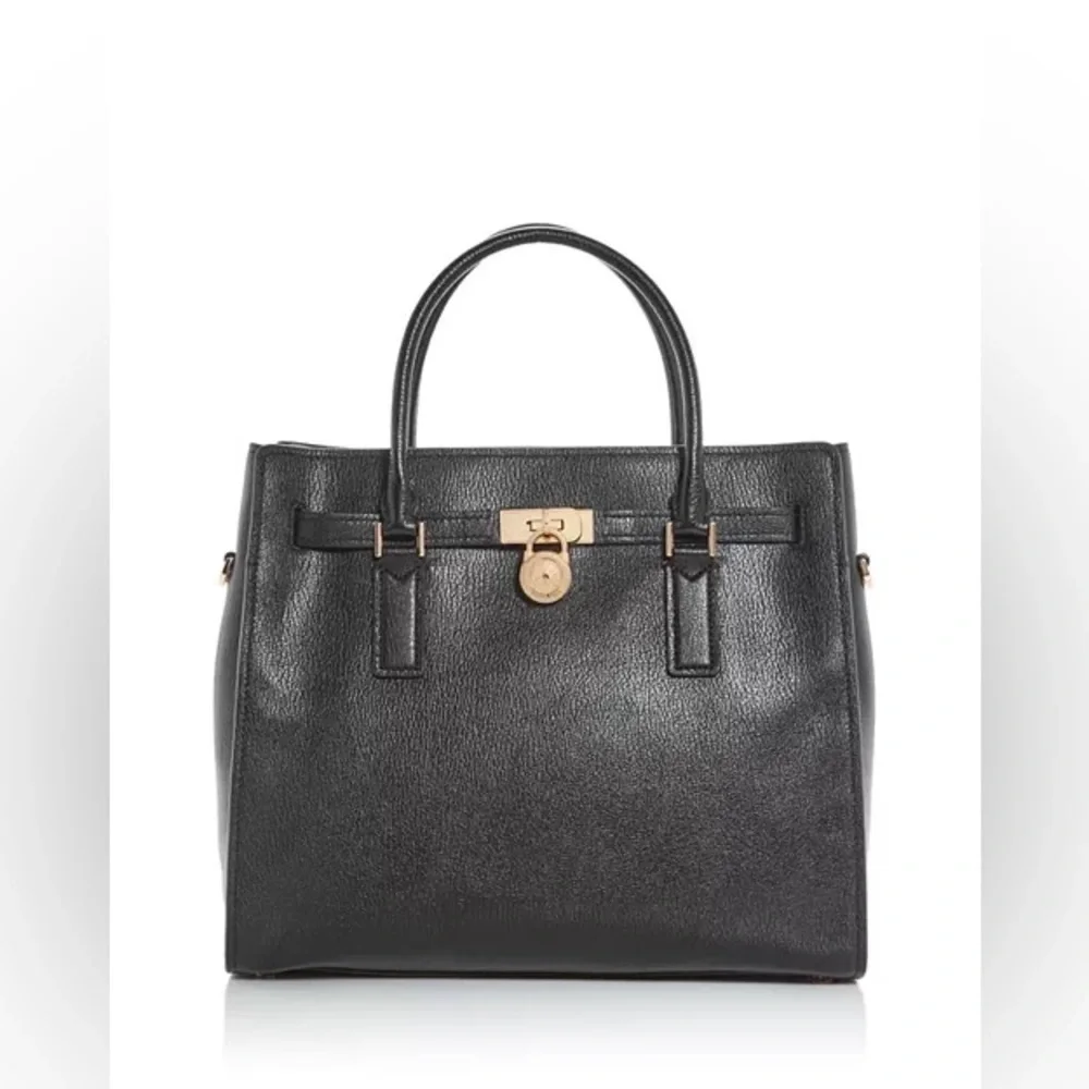 Michael Kors Hamilton Moderne Large Leather Satchel